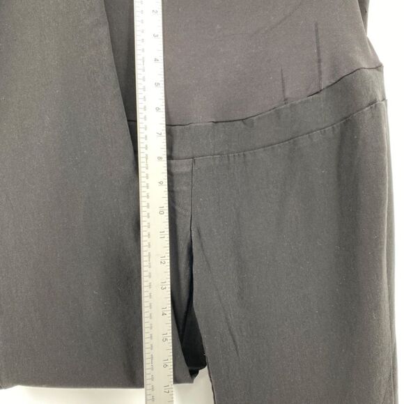🎁5/$25 George Women's Maternity Pull-on Pants Black Size Small - Picture 9 of 12